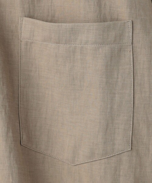 UNITED ARROWS（ユナイテッドアローズ）の「スムース ジャージ バンドカラーシャツ（シャツ/ブラウス・メンズ・オフホワイト/ブラック/ベージュ・M/L/S/XL）」の18枚目の写真