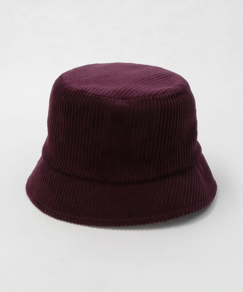 BEAUTY&YOUTH UNITED ARROWS(ビューティーアンドユースユナイテッドアローズ)の「コーデュロイ バケットハット(ハット・レディース・ワインレッド/ブラック・FREE)」の5枚目の写真