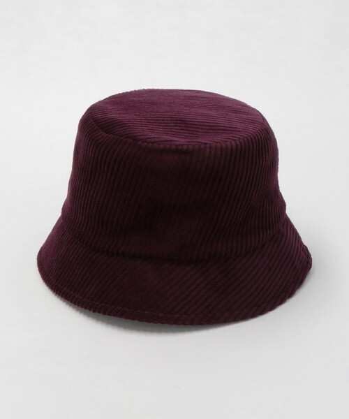BEAUTY&YOUTH UNITED ARROWS(ビューティーアンドユースユナイテッドアローズ)の「コーデュロイ バケットハット(ハット・レディース・ワインレッド/ブラック・FREE)」の6枚目の写真