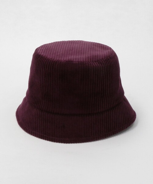 BEAUTY&YOUTH UNITED ARROWS(ビューティーアンドユースユナイテッドアローズ)の「コーデュロイ バケットハット(ハット・レディース・ワインレッド/ブラック・FREE)」の7枚目の写真