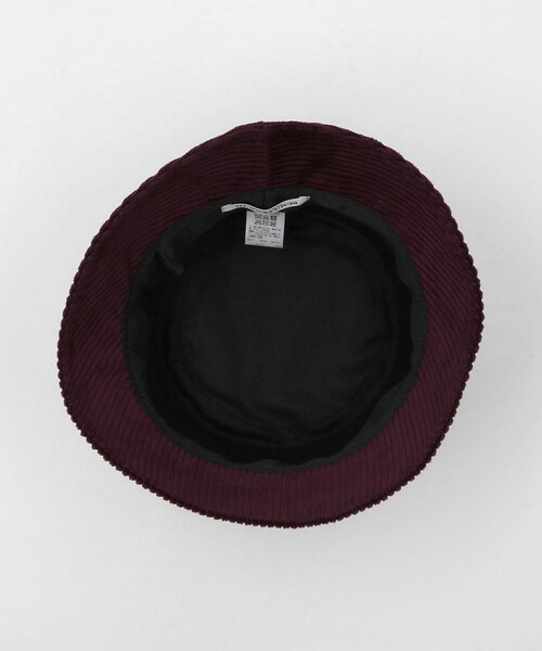 BEAUTY&YOUTH UNITED ARROWS(ビューティーアンドユースユナイテッドアローズ)の「コーデュロイ バケットハット(ハット・レディース・ワインレッド/ブラック・FREE)」の10枚目の写真