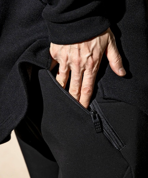 C DIEM（カルペディエム）の「C DIEM(カルペディエム)エンボスロゴ ジョガーパンツ スウェットパンツ（スウェットパンツ・メンズ・グレー/ブラック・S/M/L/XL）」の13枚目の写真