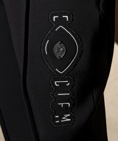 C DIEM（カルペディエム）の「C DIEM(カルペディエム)エンボスロゴ ジョガーパンツ スウェットパンツ（スウェットパンツ・メンズ・グレー/ブラック・S/M/L/XL）」の14枚目の写真