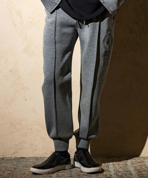 C DIEM（カルペディエム）の「C DIEM(カルペディエム)エンボスロゴ ジョガーパンツ スウェットパンツ（スウェットパンツ・メンズ・グレー/ブラック・S/M/L/XL）」の16枚目の写真