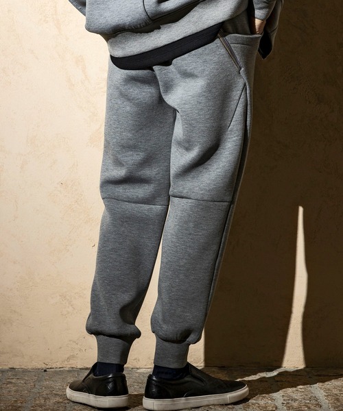 C DIEM（カルペディエム）の「C DIEM(カルペディエム)エンボスロゴ ジョガーパンツ スウェットパンツ（スウェットパンツ・メンズ・グレー/ブラック・S/M/L/XL）」の17枚目の写真