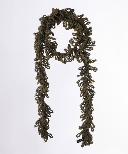 SCULPTOR（スカルプター）の「Sequin Mop Scarf/シークインモップスカーフ（マフラー・レディース・グリーン系その他/ピンク/ナチュラル・FREE）」の9枚目の写真