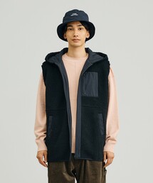【UNISEX】リバーシブル ボアベスト