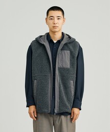 【UNISEX】リバーシブル ボアベスト