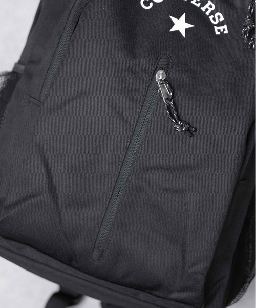 CONVERSE（コンバース）の「《CONVERSE》LOGO PRINT BACK PACK（バックパック/リュック・レディース・ブラック/ブラック系その他/ベージュ・FREE）」の18枚目の写真