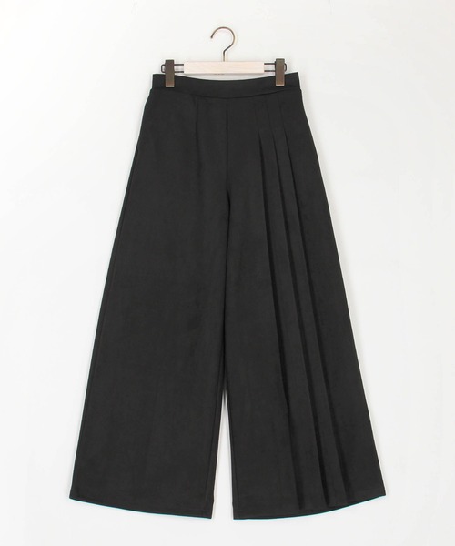 NICOLE white（ニコルホワイト）の「アシンメトリープリーツパンツ（その他パンツ・レディース・ネイビー/グレー/ブラック・FREE）」の14枚目の写真