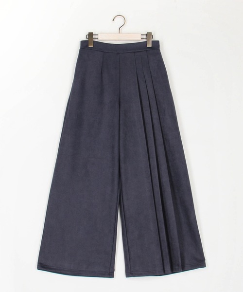 NICOLE white（ニコルホワイト）の「アシンメトリープリーツパンツ（その他パンツ・レディース・ネイビー/グレー/ブラック・FREE）」の15枚目の写真