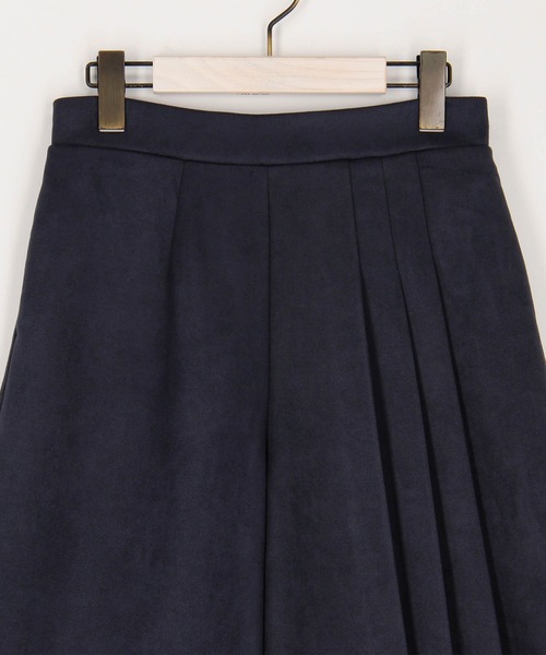 NICOLE white（ニコルホワイト）の「アシンメトリープリーツパンツ（その他パンツ・レディース・ネイビー/グレー/ブラック・FREE）」の17枚目の写真