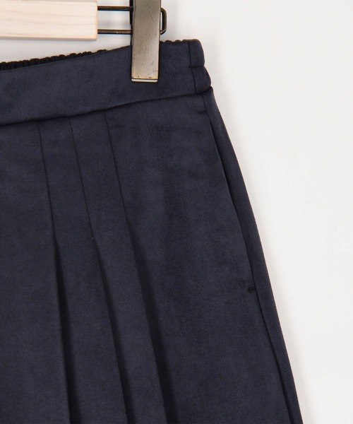 NICOLE white（ニコルホワイト）の「アシンメトリープリーツパンツ（その他パンツ・レディース・ネイビー/グレー/ブラック・FREE）」の18枚目の写真