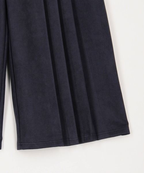 NICOLE white（ニコルホワイト）の「アシンメトリープリーツパンツ（その他パンツ・レディース・ネイビー/グレー/ブラック・FREE）」の19枚目の写真