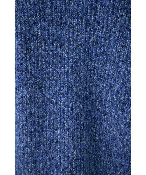 MOUSSY(マウジー)の「MIX YARN OVER KNIT カーディガン(カーディガン/ボレロ・レディース・ブルー/チャコールグレー/ライトベージュ・FREE)」の16枚目の写真