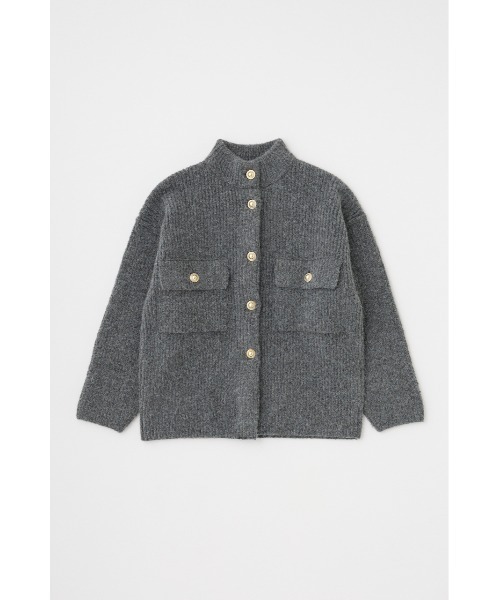 moussy MIX YARN OVER ニット カーディガン MIX YARN OVER ニット カーディガン | マウジー(MOUSSY