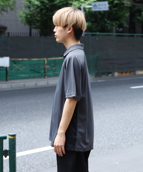 ROOPTOKYO（ループトウキョウ）の「Charles River Apparel/チャールズリバーアパレル MENS COLOR BLOCKED WICKING POLO ポロシャツ（ポロシャツ・メンズ・グレー/ネイビー/グリーン・XL/L/M）」の5枚目の写真