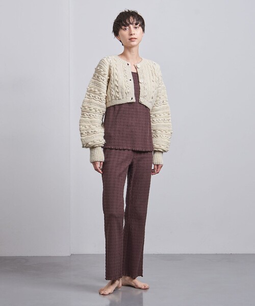 Pheeta＞Clara ショートニットカーディガン