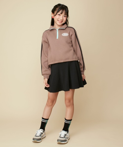 JENNI love(ジェニィラブ)の「【ウエスト調整可】フレアスカパン(その他パンツ・キッズ・ブラック/サックスブルー/ピンク・130cm/140cm/150cm/160cm)」の7枚目の写真