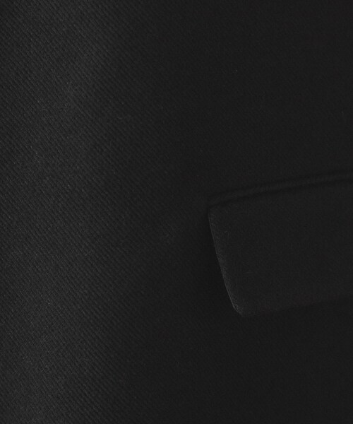 OPAQUE.CLIP(オペークドットクリップ)の「ウールライク Vネックミニジャンスカ【洗濯機洗い可】(ワンピース・レディース・ブラック/キャメル・36/38/40)」の6枚目の写真