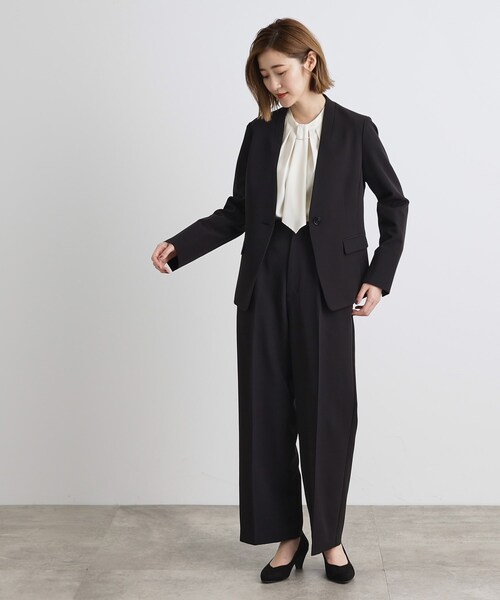 grove（グローブ）の「マルチWAYボウタイブラウス（シャツ/ブラウス・レディース・サンドベージュ/ナチュラル/ホワイト系5・03/02/01/04/05）」の15枚目の写真