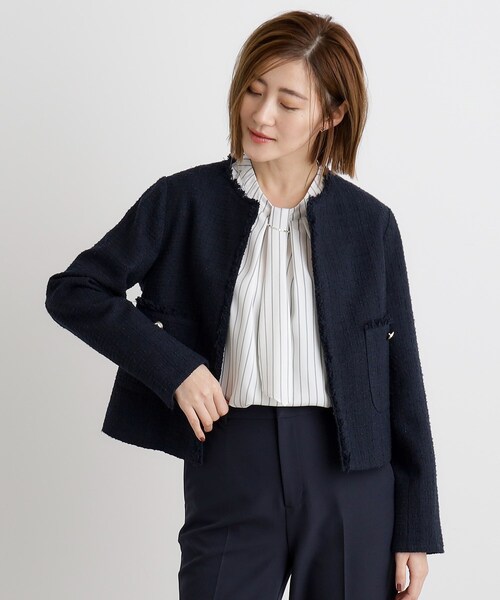 grove（グローブ）の「マルチWAYボウタイブラウス（シャツ/ブラウス・レディース・サンドベージュ/ナチュラル/ホワイト系5・03/02/01/04/05）」の17枚目の写真