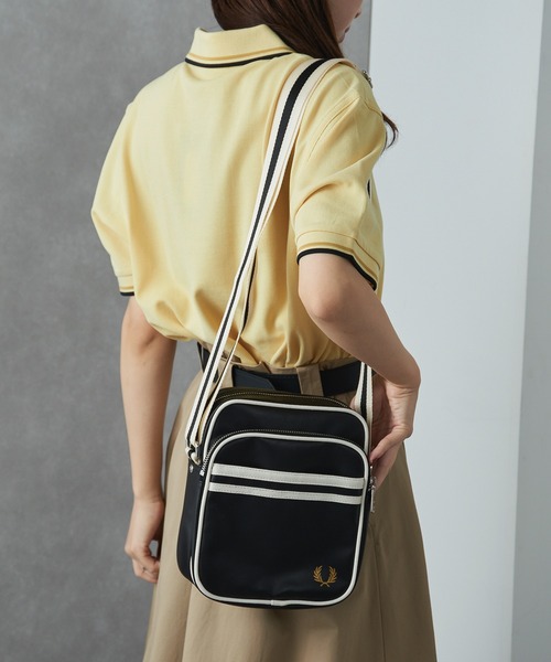 FRED PERRY】L8258_CLASSIC SIDE BAG（ショルダーバッグ）｜FRED
