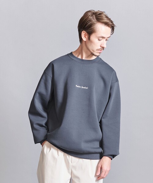 BEAUTY&YOUTH UNITED ARROWS(ビューティーアンドユースユナイテッドアローズ)の「フリーダム スタンダード エンボス クルーネックスウェット(スウェット・メンズ・ブラック/ライトグレー/ダークグレー/モカ・S/L/M/XL)」の21枚目の写真