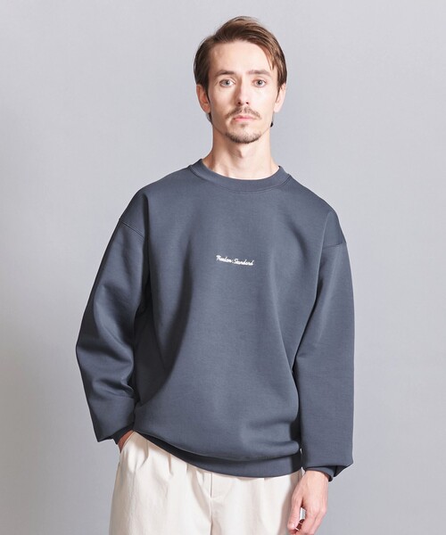 BEAUTY&YOUTH UNITED ARROWS(ビューティーアンドユースユナイテッドアローズ)の「フリーダム スタンダード エンボス クルーネックスウェット(スウェット・メンズ・ブラック/ライトグレー/ダークグレー/モカ・S/L/M/XL)」の22枚目の写真