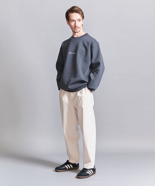 BEAUTY&YOUTH UNITED ARROWS（ビューティーアンドユースユナイテッドアローズ）の「フリーダム スタンダード エンボス クルーネックスウェット（スウェット・メンズ・ブラック/ライトグレー/ダークグレー/モカ・S/L/M/XL）」の15枚目の写真