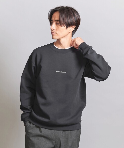 BEAUTY&YOUTH UNITED ARROWS（ビューティーアンドユースユナイテッドアローズ）の「フリーダム スタンダード エンボス クルーネックスウェット（スウェット・メンズ・ブラック/ライトグレー/ダークグレー/モカ・S/L/M/XL）」の17枚目の写真