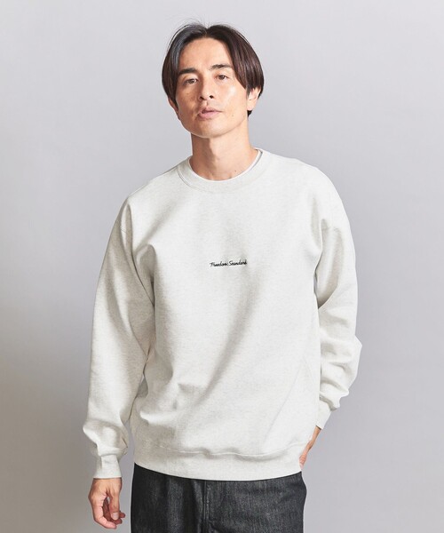 BEAUTY&YOUTH UNITED ARROWS（ビューティーアンドユースユナイテッドアローズ）の「フリーダム スタンダード エンボス クルーネックスウェット（スウェット・メンズ・ブラック/ライトグレー/ダークグレー/モカ・S/L/M/XL）」の19枚目の写真