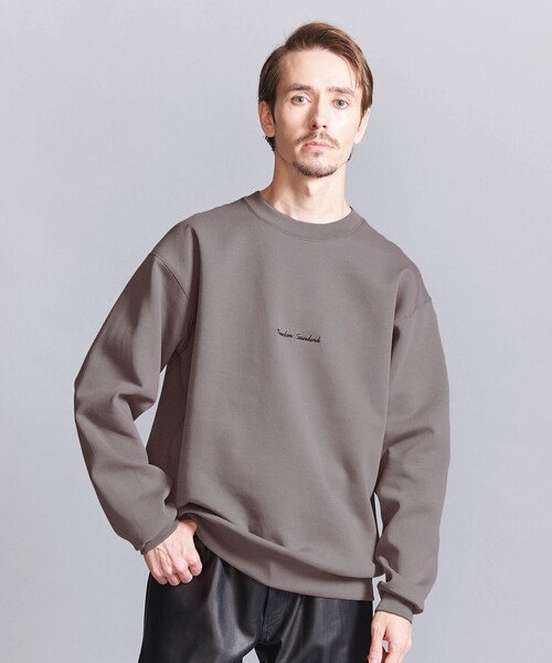 BEAUTY&YOUTH UNITED ARROWS(ビューティーアンドユースユナイテッドアローズ)の「フリーダム スタンダード エンボス クルーネックスウェット(スウェット・メンズ・ブラック/ライトグレー/ダークグレー/モカ・S/L/M/XL)」の20枚目の写真