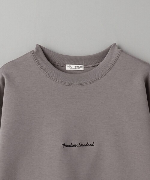 BEAUTY&YOUTH UNITED ARROWS（ビューティーアンドユースユナイテッドアローズ）の「フリーダム スタンダード エンボス クルーネックスウェット（スウェット・メンズ・ブラック/ライトグレー/ダークグレー/モカ・S/L/M/XL）」の14枚目の写真