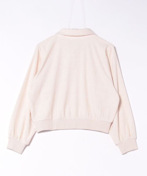 flower（フラワー）の「パウダリーポロトップ（Tシャツ/カットソー・レディース・アイボリー/グレー・FREE）」の11枚目の写真