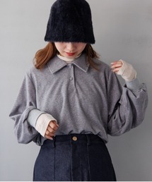 パウダリーポロトップ