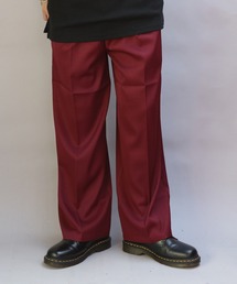 カラーワイドパンツ