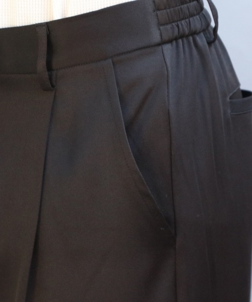 ８(eight)（エイト）の「カラーワイドパンツ（スラックス・メンズ・レッド/グリーン/ワインレッド/チャコールグレー/ライトブラウン/ブラック・MEDIUM/LARGE）」の17枚目の写真