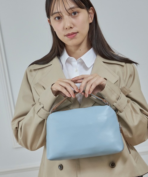 GIANNI CHIARINI（ジャンニ キアリーニ）の「ALIFA M ミニレザーバッグ 