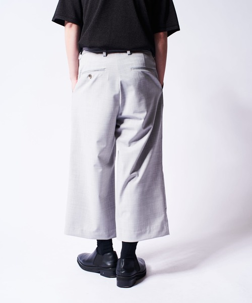ITTI（イッチ）の「クールタッチデザイン3/4パンツ ITTI exclusive for Lui'（その他パンツ・メンズ・ライトグレー/ブラック・FREE）」の4枚目の写真