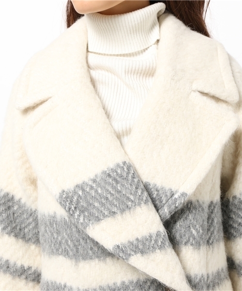 GRACE CONTINENTAL（グレースコンチネンタル）の「シャギーボーダー  