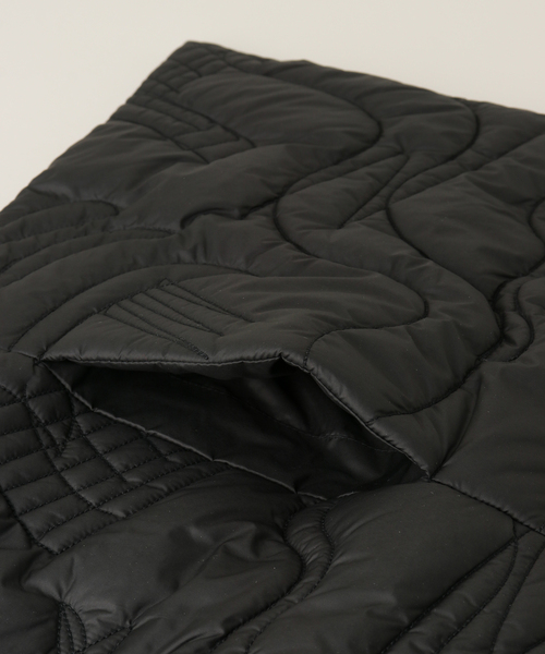 JOURNAL STANDARD LUXE（ジャーナルスタンダード　ラックス）の「【manipuri/マニプリ】QUILTED BIG STOLE（ストール/ショール・レディース・ブラック・FREE）」の14枚目の写真