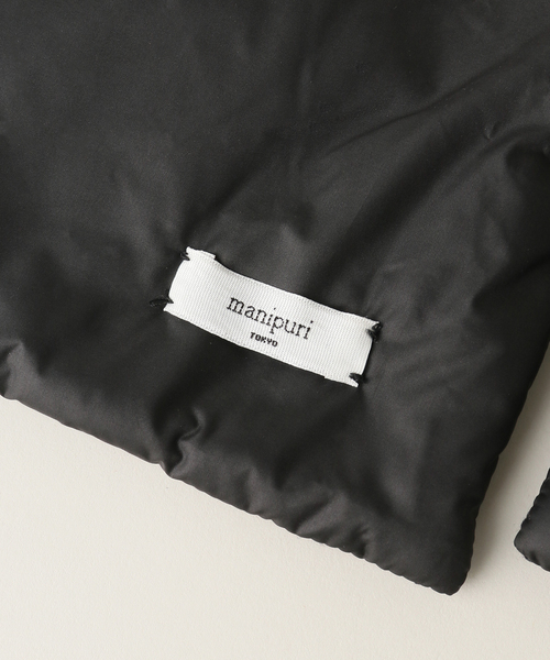 JOURNAL STANDARD LUXE（ジャーナルスタンダード　ラックス）の「【manipuri/マニプリ】QUILTED BIG STOLE（ストール/ショール・レディース・ブラック・FREE）」の20枚目の写真