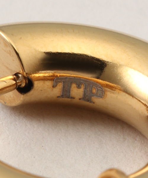 TIMELESS PEARLY/タイムレスパーリー】Pearl and gold hear：ピアス