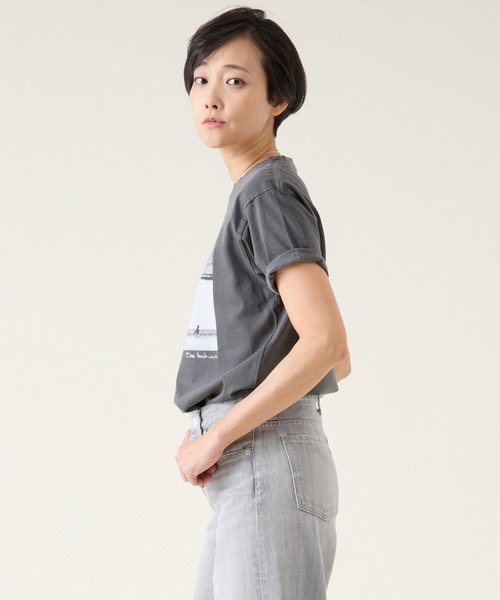 martinique（マルティニーク）の「《別注》【COUTURE D`ADAM /クチュールドアダム 】Sam Haskins/ HorseTee（Tシャツ/カットソー・レディース・ブラック・38/40）」の2枚目の写真
