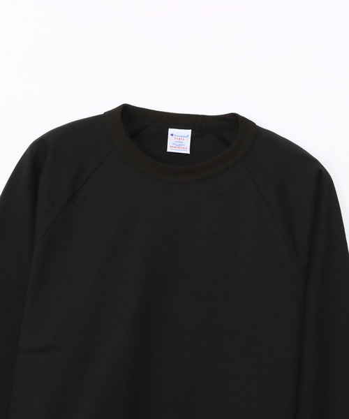Champion（チャンピオン）の「【Champion/チャンピオン】メンズ MADE IN USA ティーテンイレブン ラグラン3/4スリーブTシャツ（Tシャツ/カットソー・メンズ・モスグリーン/ホワイト/ネイビー/ブラック/レッド系その他7/シルバーグレー・X-LARGE/LARGE/MEDIUM/SMALL）」の11枚目の写真