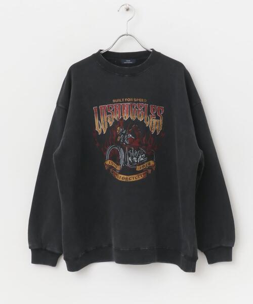ITEMS URBANRESEARCH(アイテムズ アーバンリサーチ)の「『XLサイズあり』パウダー加工 クルーネックスウェットプルオーバー(スウェット・メンズ・その他1/その他2/その他3・MEDIUM/LARGE/X-LARGE)」の13枚目の写真