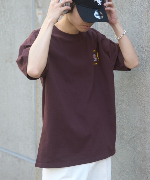 AIRWALK(エアウォーク)の「【AIRWALK】ワンポイントグリップスケートボード グラフィック オーバーサイズTシャツ(Tシャツ/カットソー・メンズ・ブラウン/ホワイト/グレー/ブラック/ネイビー・XL/L/M)」の7枚目の写真