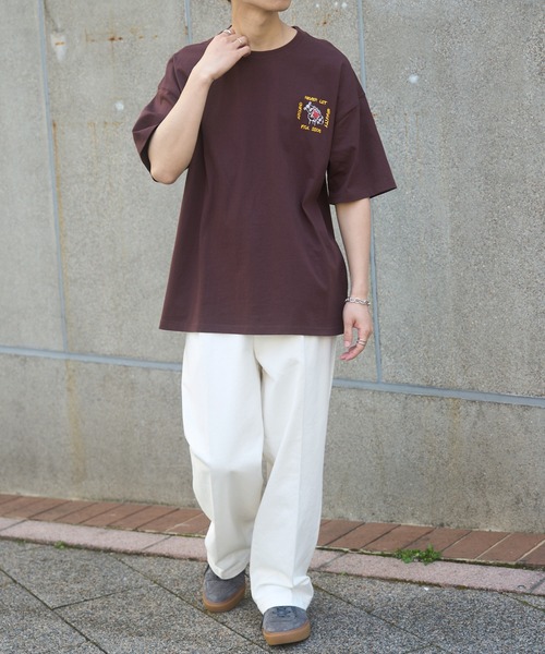 AIRWALK(エアウォーク)の「【AIRWALK】ワンポイントグリップスケートボード グラフィック オーバーサイズTシャツ(Tシャツ/カットソー・メンズ・ブラウン/ホワイト/グレー/ブラック/ネイビー・XL/L/M)」の10枚目の写真