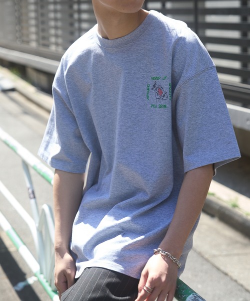 AIRWALK(エアウォーク)の「【AIRWALK】ワンポイントグリップスケートボード グラフィック オーバーサイズTシャツ(Tシャツ/カットソー・メンズ・ブラウン/ホワイト/グレー/ブラック/ネイビー・XL/L/M)」の21枚目の写真